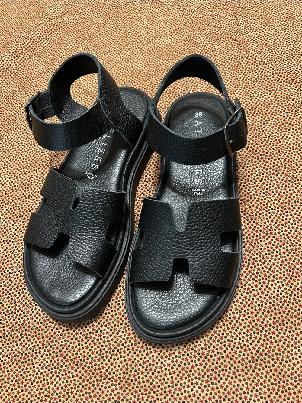 Ateliers platform sandals size 38